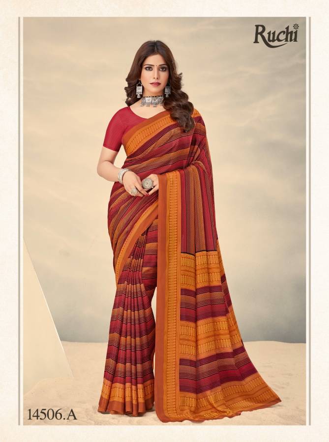 Ruchi Vivanta Silk Hit 10 Wholesale Printed Daily Wear Sarees